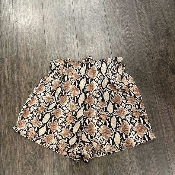 Snakeskin Shorts - Picture 2 of 3